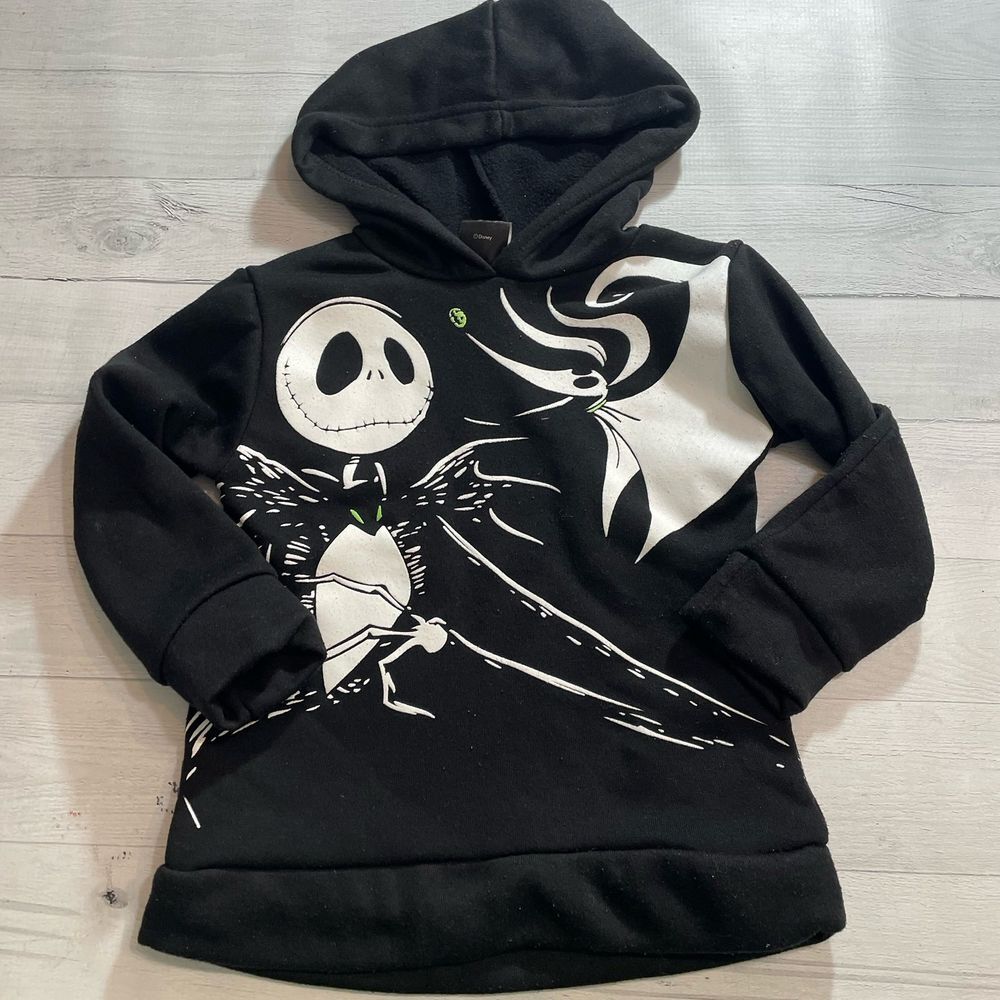 Nightmare before Christmas jack hooded sweatshirt 4t